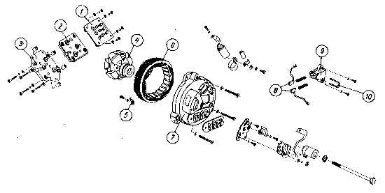 Exploded diagram of components (5K)